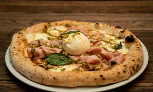 MORTADELLA su BURRATA